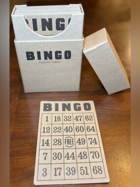 Bingo Playing Cards